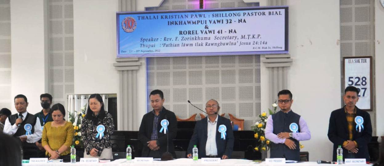 ṬKP Shilong Pastor Bial Inkhawmpui neih a ni.