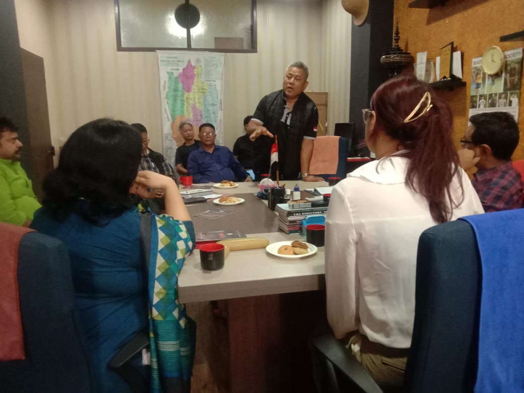 UNICEF leh CASA Meetingah – Rev. L. Vanlalsanga a kal.