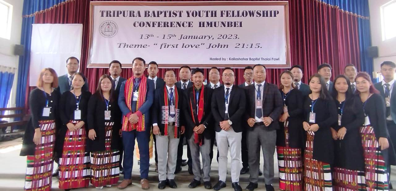 Tripura Baptist Youth Fellowship Inkhawmpui hmanpuiin MTKP hruaitute an kal.