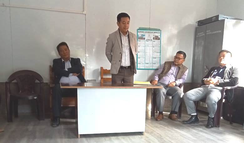 CBANA hruaitute leh Champhai Bethel Pastor Bial Kohhran hruaitute inkawmhona an nei.