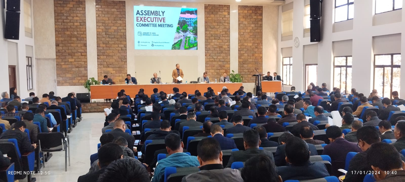 Assembly Executive Committee Meeting neih a ni.