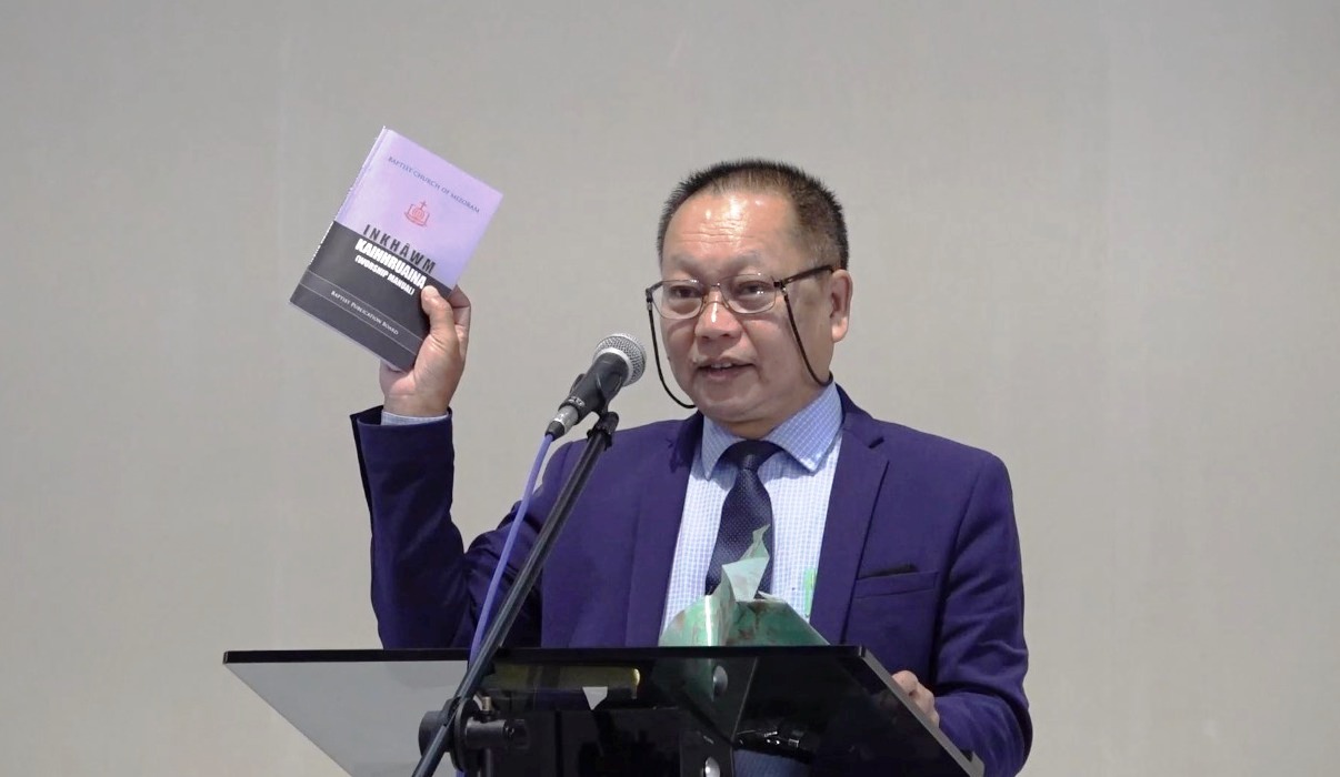 Mizoram Baptist Kohhran Inkhawm Kaihhruaina (Worship Manual) tlangzarh a ni.