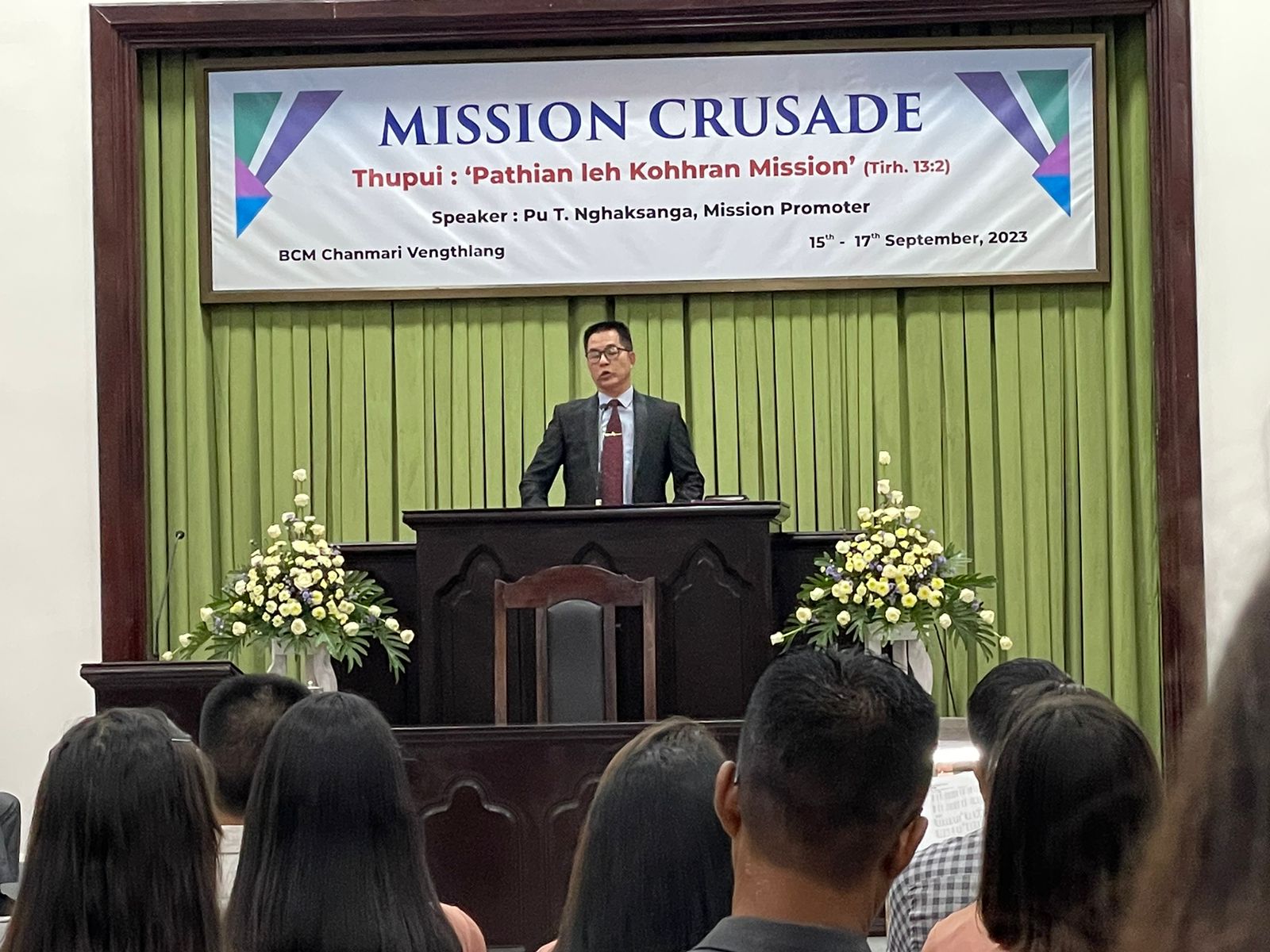 BCM Chanmari Vengthlang-ah Mission Crusadeneih a ni.