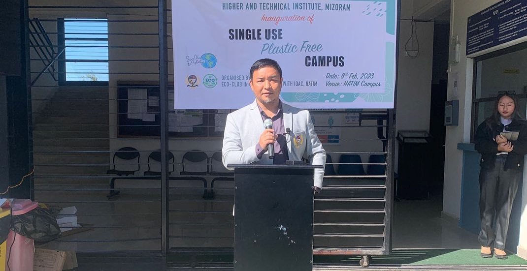 HATIM Campus chu Disposable Plastic hmanlohna hmun atan puan a ni.