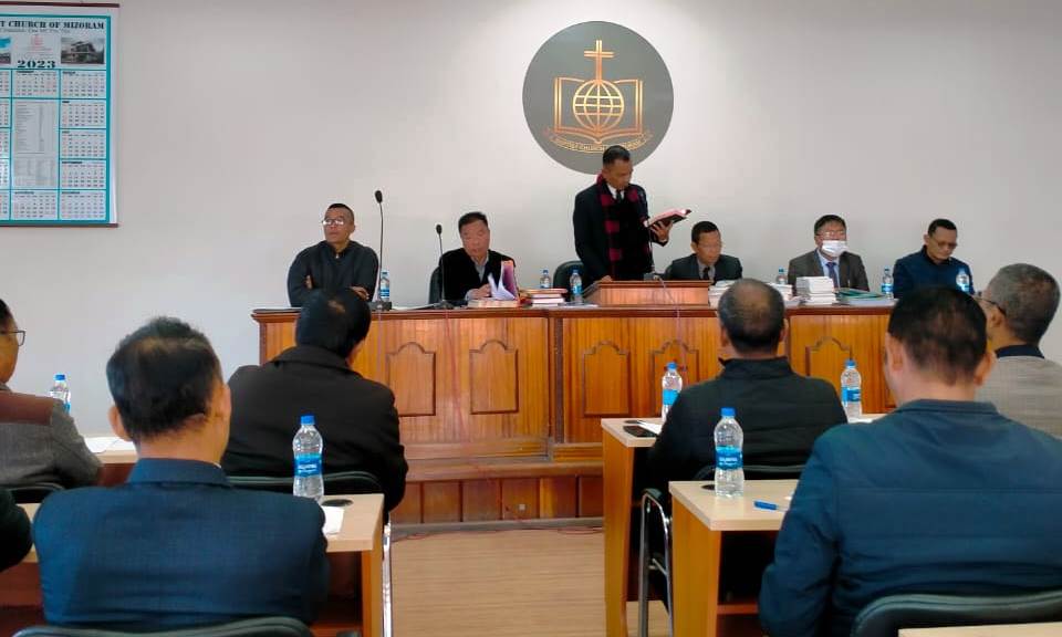 Mizoram Baptist Mipa Pawl Executive Committee Meeting neih a ni