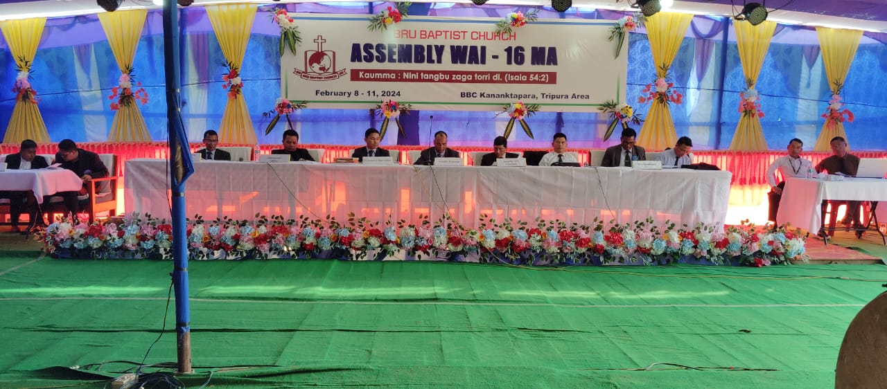 Bru Baptist Church Assembly Vawi 16-na zawh fel a ni.