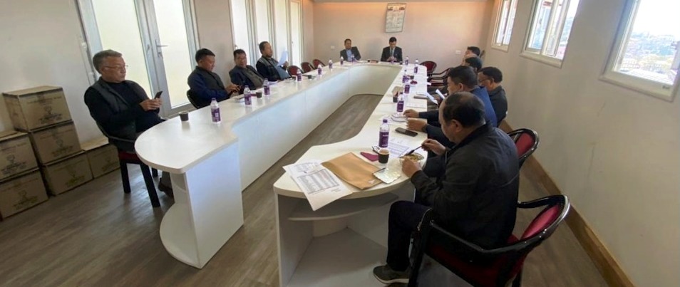 Aizawl Area Development Working Committee Meeting neih a ni.