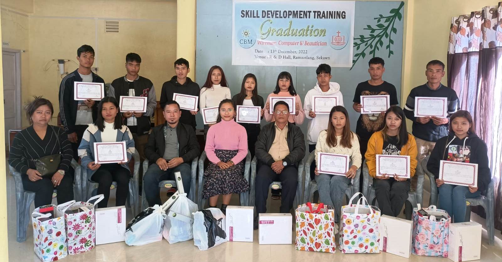 CBM leh R&D  te thawhhona hnuaia zirlai 13 te Graduation Day hmanpui an ni.