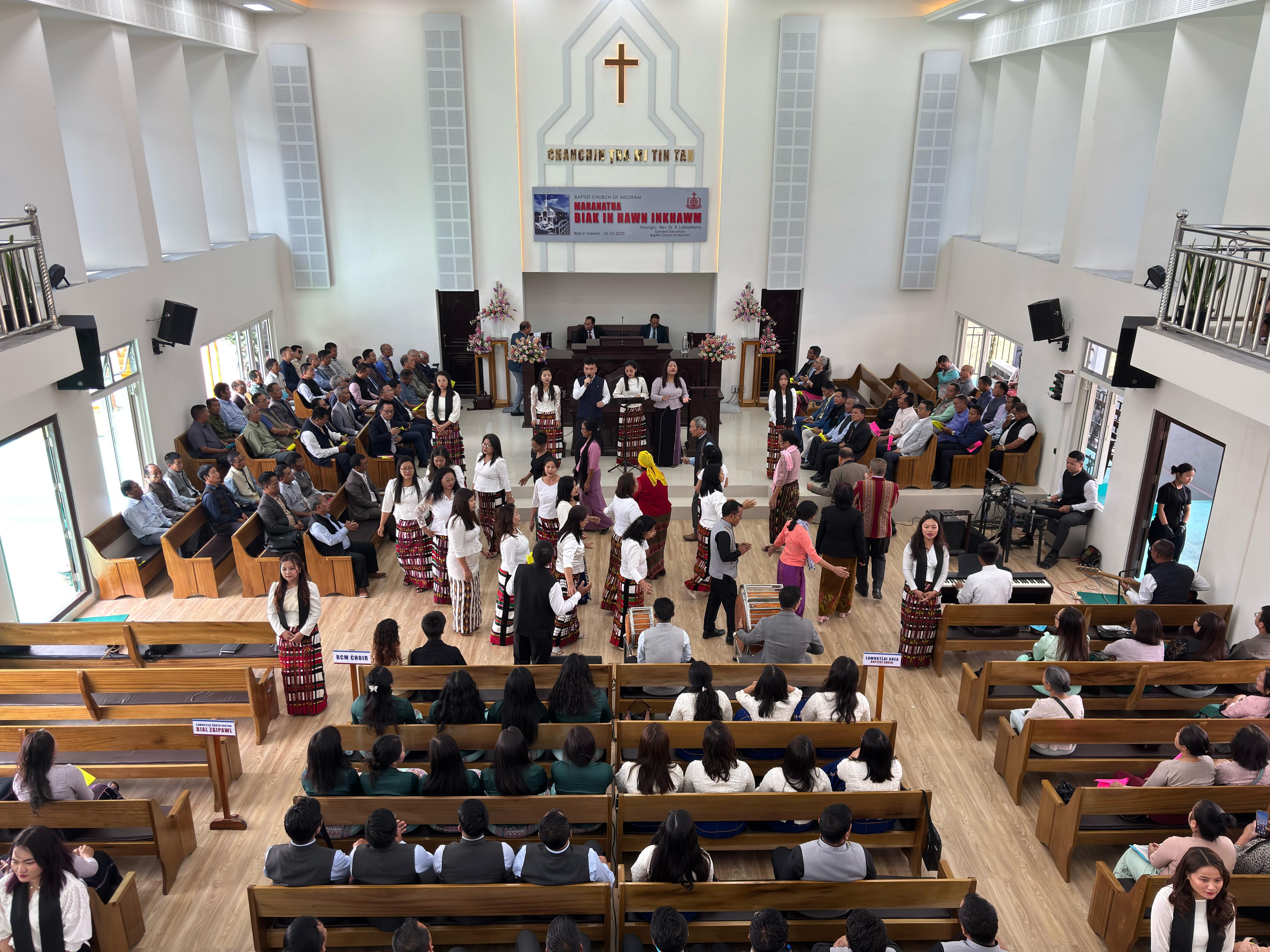BCM Biak In Maranatha Church Chandmary, Lawngtlai hawn a ni.