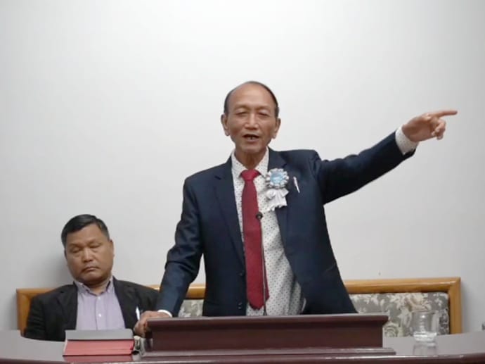 BCM President-in Champhai-ah Crusade neiin Kohhran hrang hrang a tlawh.