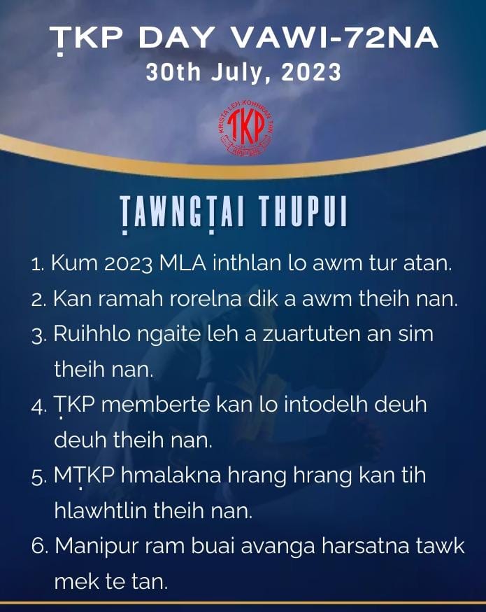 TKP Day hman a ni dawn