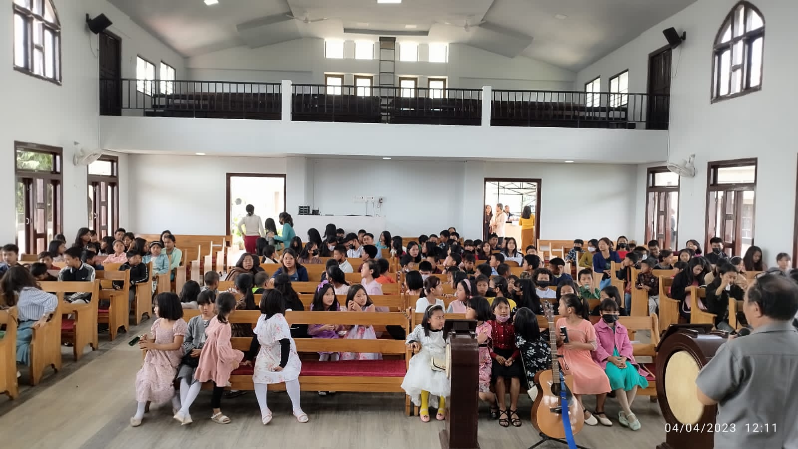 Luangmual Pastor Bial, Aizawl-in Sunday School Meet an nei